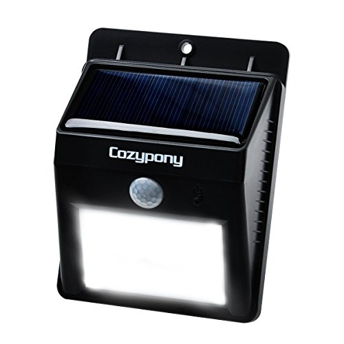 Cozypony® Solar Powered 8 LED Security Motion Sensor ...